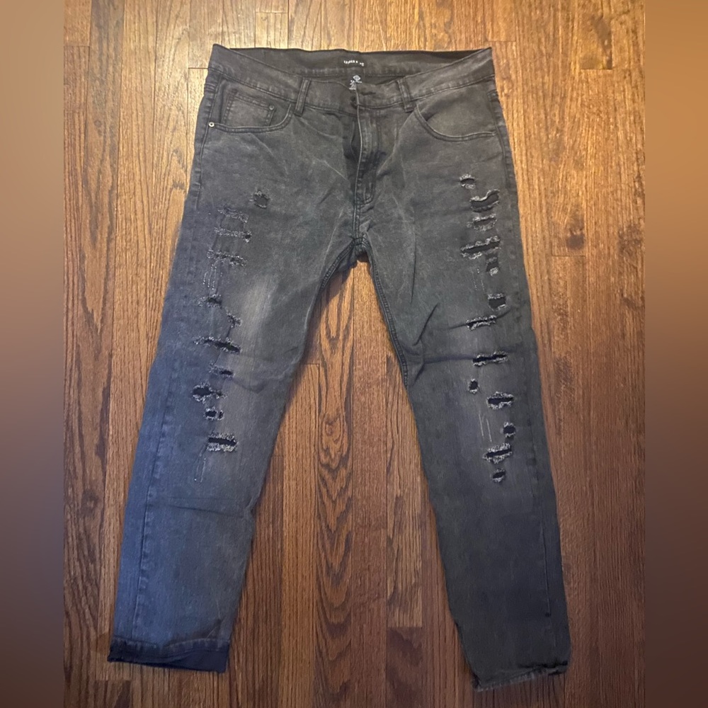 Kayden K Distressed Jeans